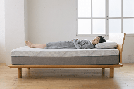 7つの反発の違う構造で正しい寝姿勢をサポート